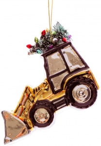 Sass & Belle Tractor Christmas Tree Decoration