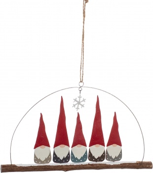 Shoeless Joe Festive Gonk Driftwood Hanger Christmas Decoration