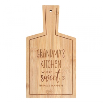 Something Different Wooden Grandma's Kitchen Serving Board