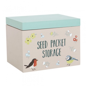 Something Different Wooden Seed Packet Storage Box