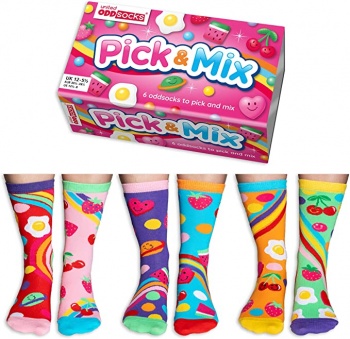 United Oddsocks Pick and Mix Sweetie Themed Children's Socks