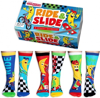 United Oddsocks Ride and Slide Children's Socks