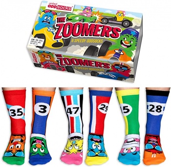 United Oddsocks The Zoomers Speedy Children's Socks