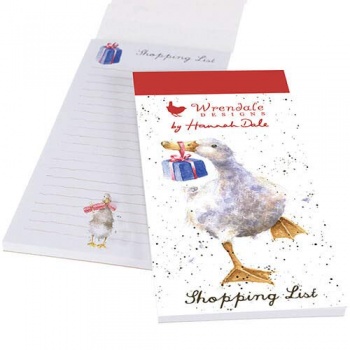 Wrendale Designs Christmas Duck Magnetic Shopping Pad