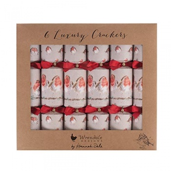 Wrendale Designs Set of 6 Christmas Crackers - Choice of Design