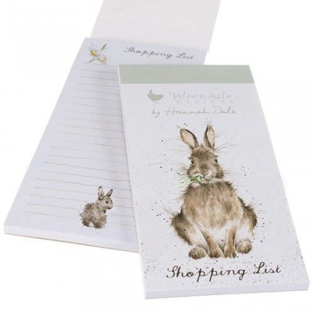 Wrendale Designs Rabbit Magnetic Shopping Pad