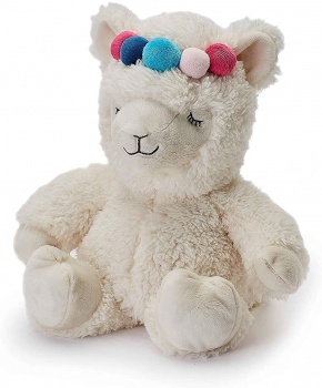 Warmies Fluffy Llama Microwaveable Toy - Lavender Scented