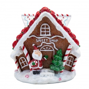 Widdop Sweet Shop Gingerbread House Christmas Decoration