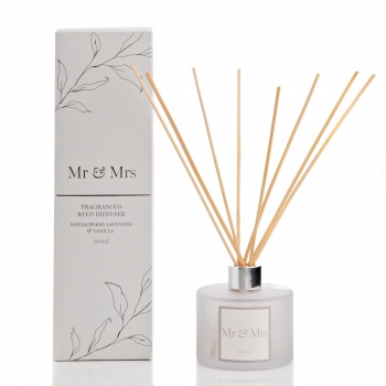 Widdop Amore Mr and Mrs Wedding Reed Diffuser Gift