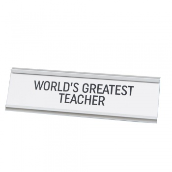 Widdop Bingham World's Greatest Teacher Decorative Plaque Gift