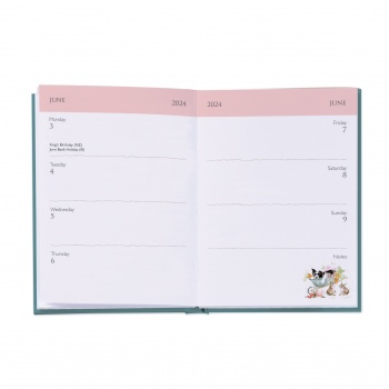 Wrendale Designs Illustrated Flexi 2024 Diary