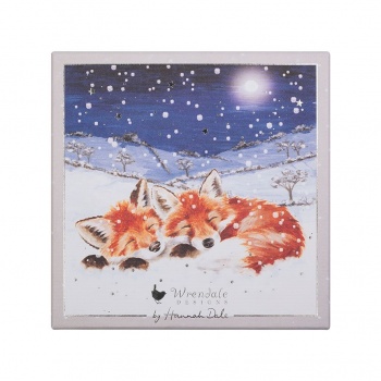 Wrendale Designs Foxes in the Snow Luxury Boxed Christmas Cards