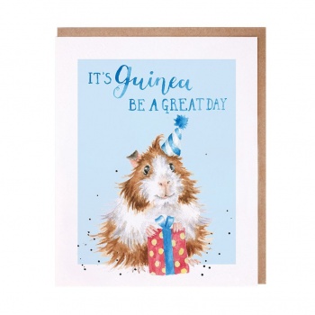 Wrendale Designs It's Guinea Be A Great Day Birthday Card
