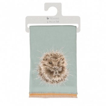 Wrendale Designs Hedgehog Design Winter Scarf with Gift Bag