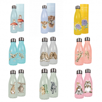 Wrendale Designs Illustrated Animal Junior Water Bottles - Choice of Design