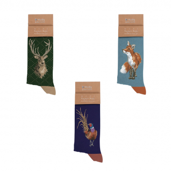 Wrendale Designs Men's Socks - Choice of Design