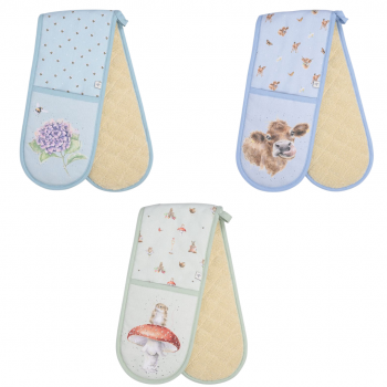 Wrendale Designs Illustrated Oven Gloves - Choice of Design
