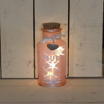 Messages Of Love Light Up Mum Gift Jar