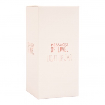 Messages Of Love Light Up Friend Gift Jar