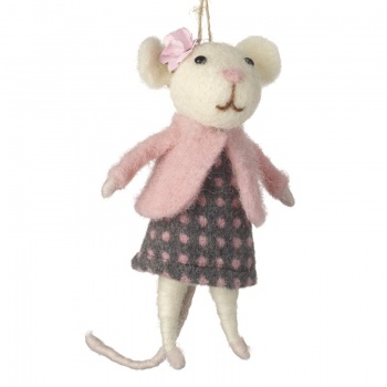 Heaven Sends Hanging Lady Mouse Decoration