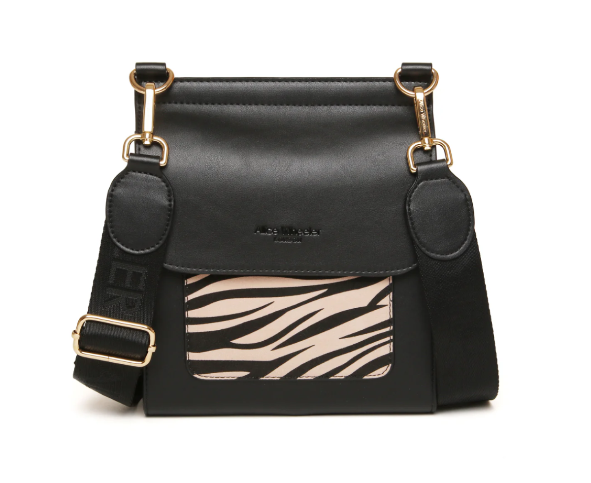 Alice Wheeler Crossbody Bag Bloomsbury Design Faux Leather Choice of Design - Picture 8 of 10