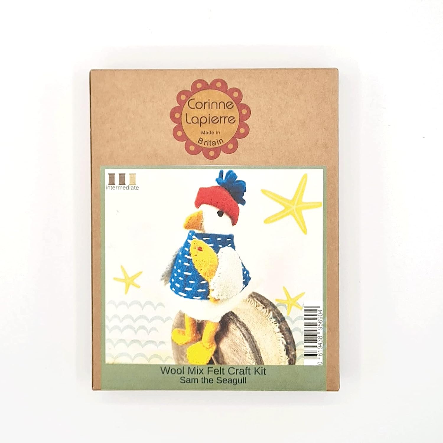 Corinne Lapierre Felt Sam the Seagull Craft Kit Unique Christmas Stocking Filler
