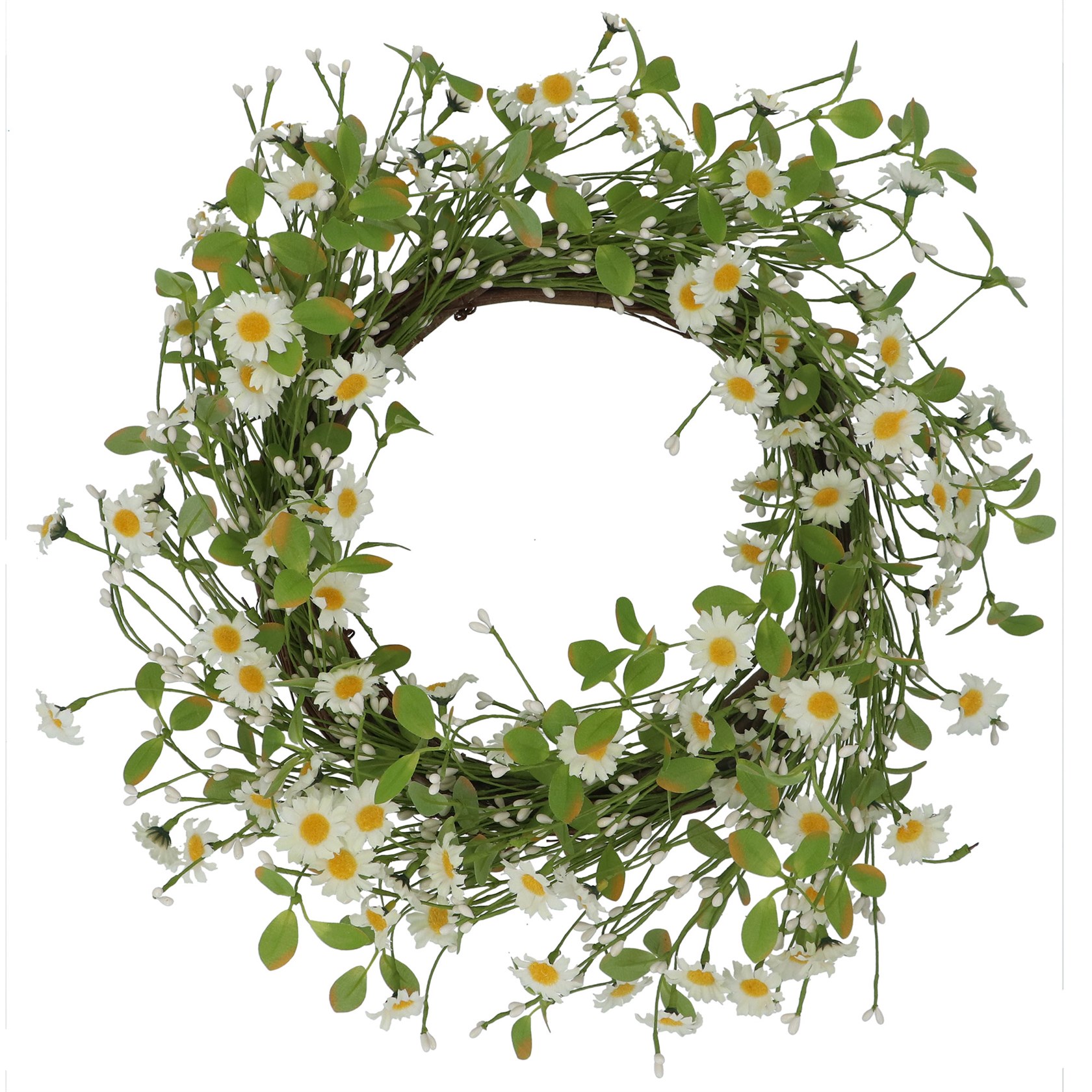 Gisela Graham Daisy Inspired Spring Wreath