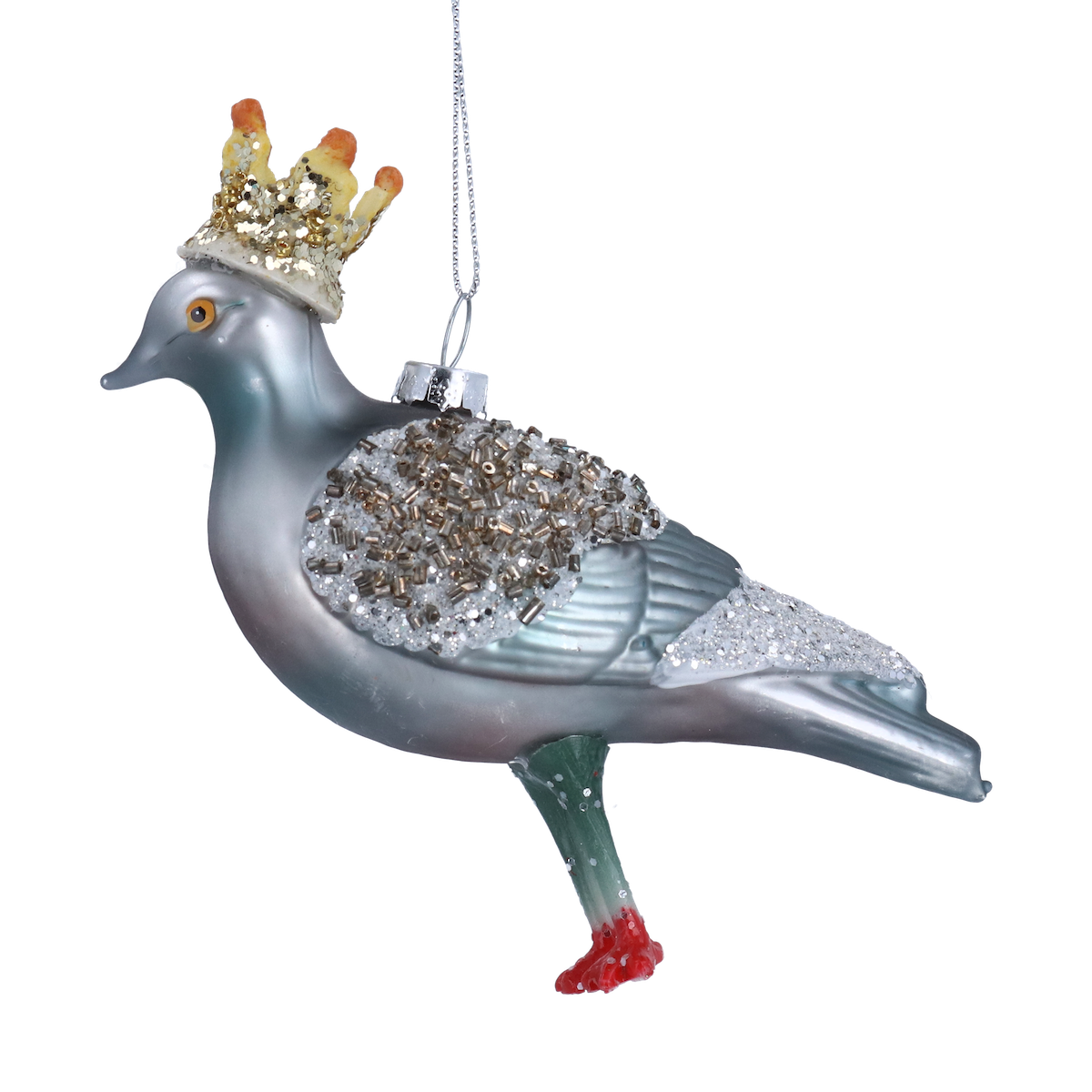 Gisela Graham Pigeon Christmas Tree Decoration Handpicked
