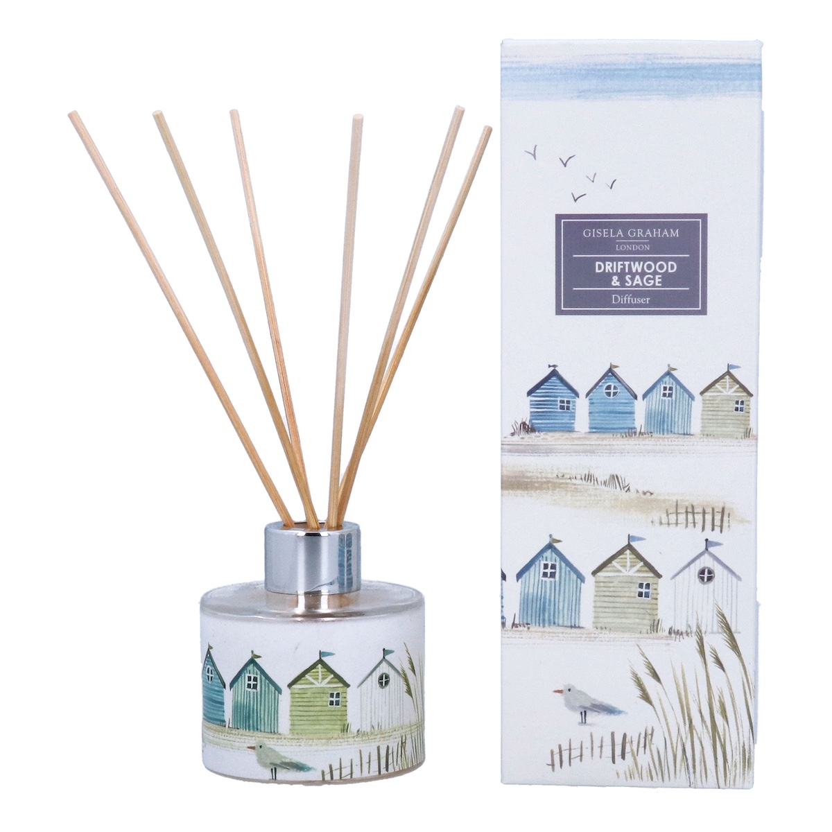 Gisela Graham Driftwood & Sage Reed Diffuser | Handpicked