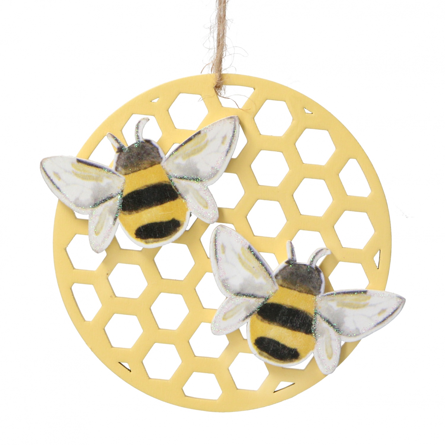 Gisela Graham Easter Bee And Honeycomb Decoration