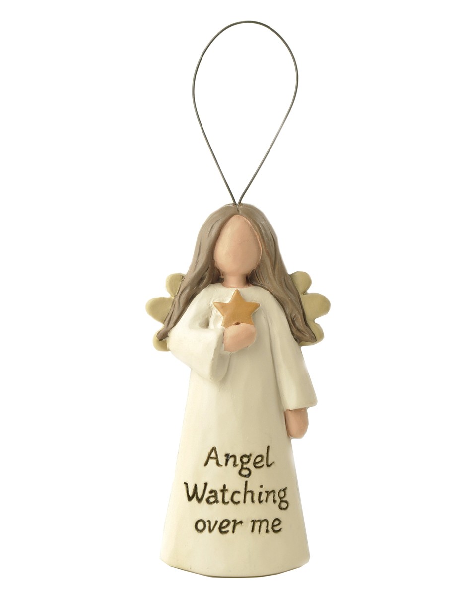 Heaven Sends Angel Watching Over Me Hanging Decoration