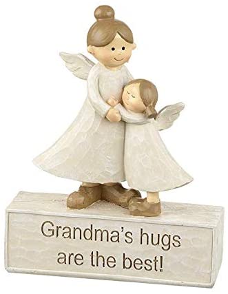 Heaven Sends Grandma's Hugs Are The Best Angel Decorative Ornament