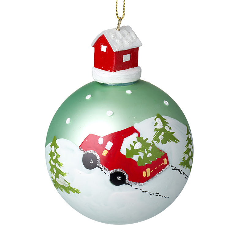 Heaven Sends Driving Home For Christmas Bauble Decoration