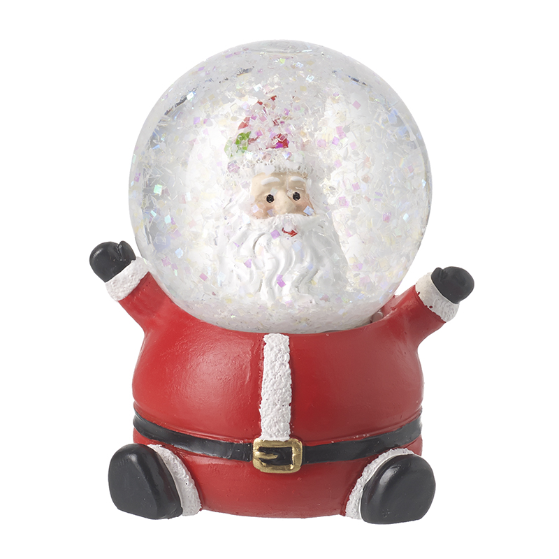 Heaven Sends Novelty Santa Christmas Snow Globe
