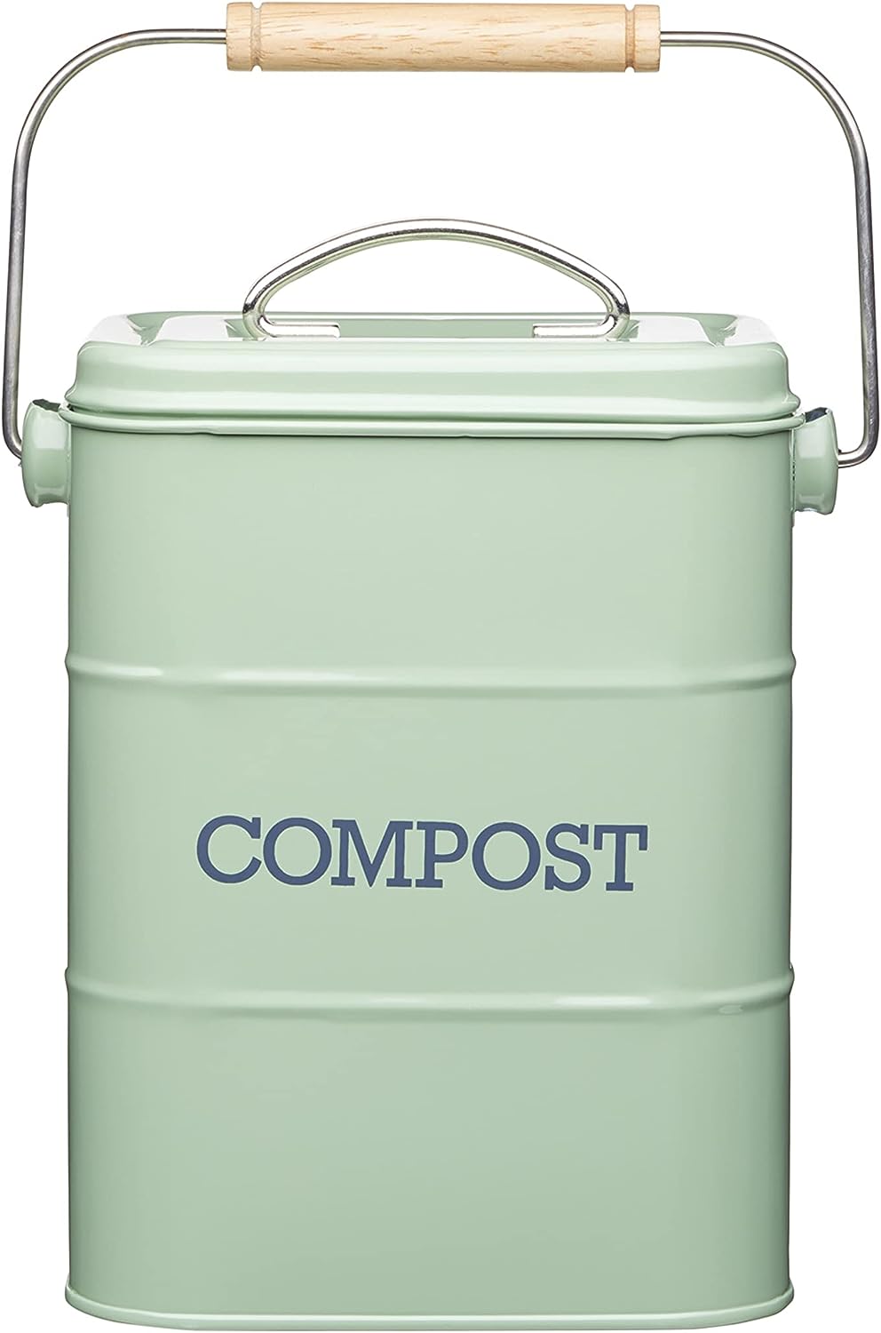 Kitchen Craft Green Tin Compost Bin