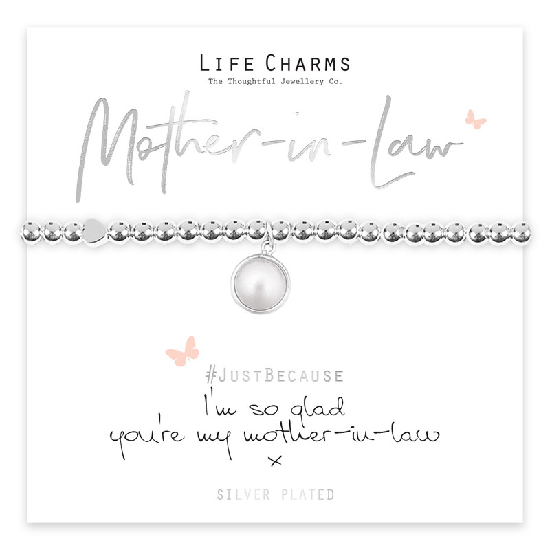 Life Charms Mother in Law Gift Boxed Bracelet