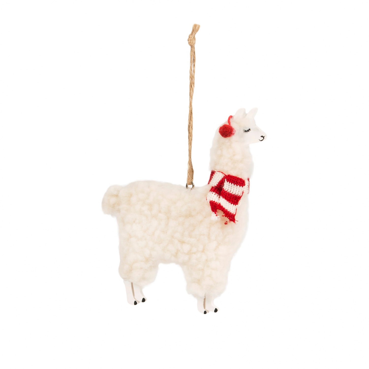 Sass & Belle Festive Llama Christmas Decorations
