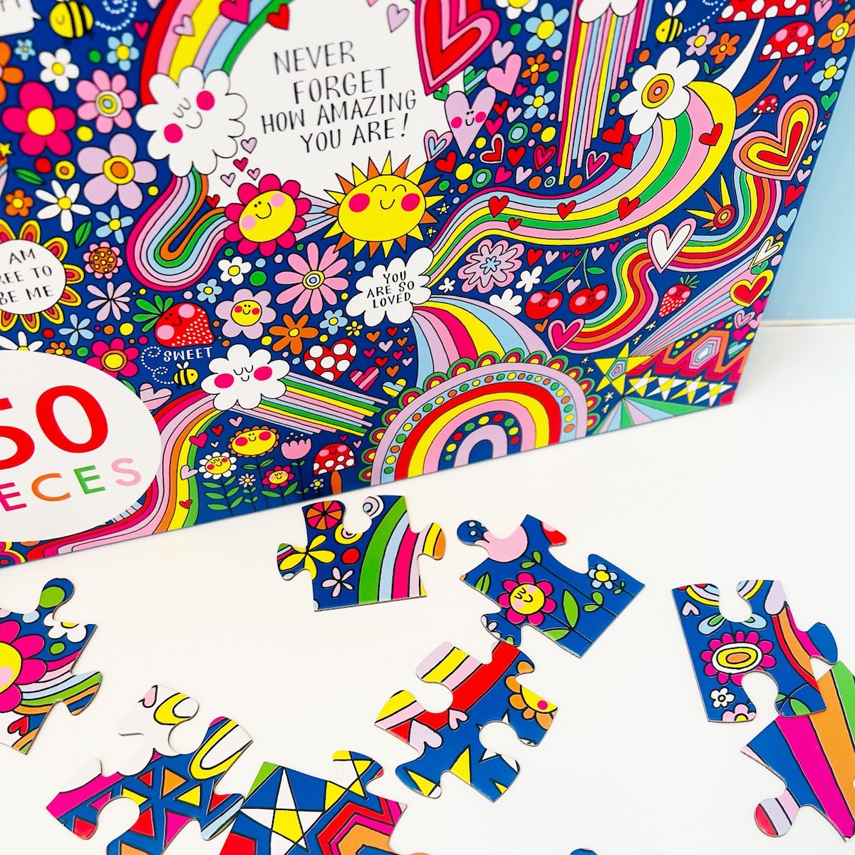 Rachel Ellen Positivity Jigsaw Puzzle Gifts Handpicked