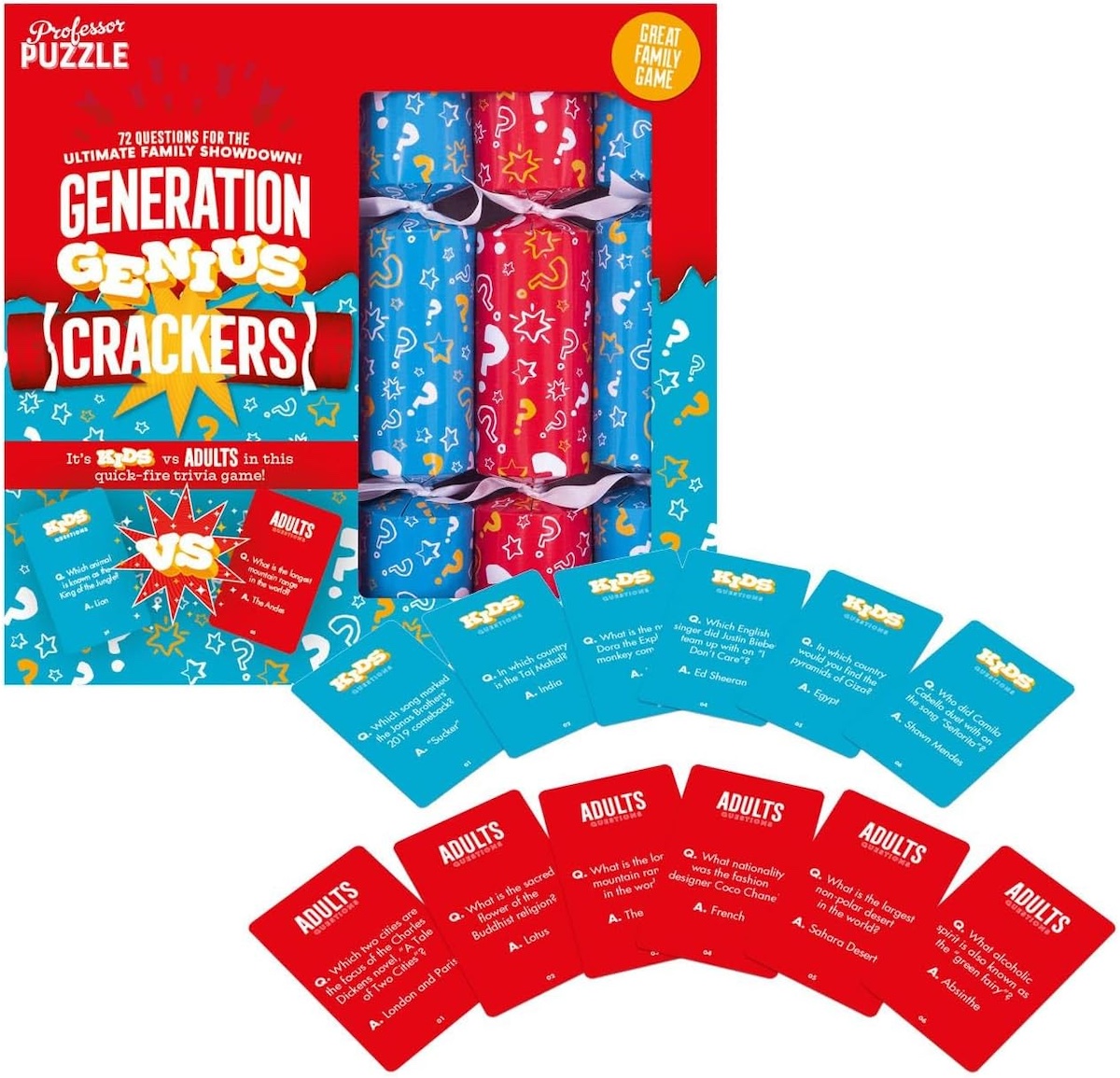Cracker Puzz Professor Puzzle Genius Christmas Crackers | Handpicked