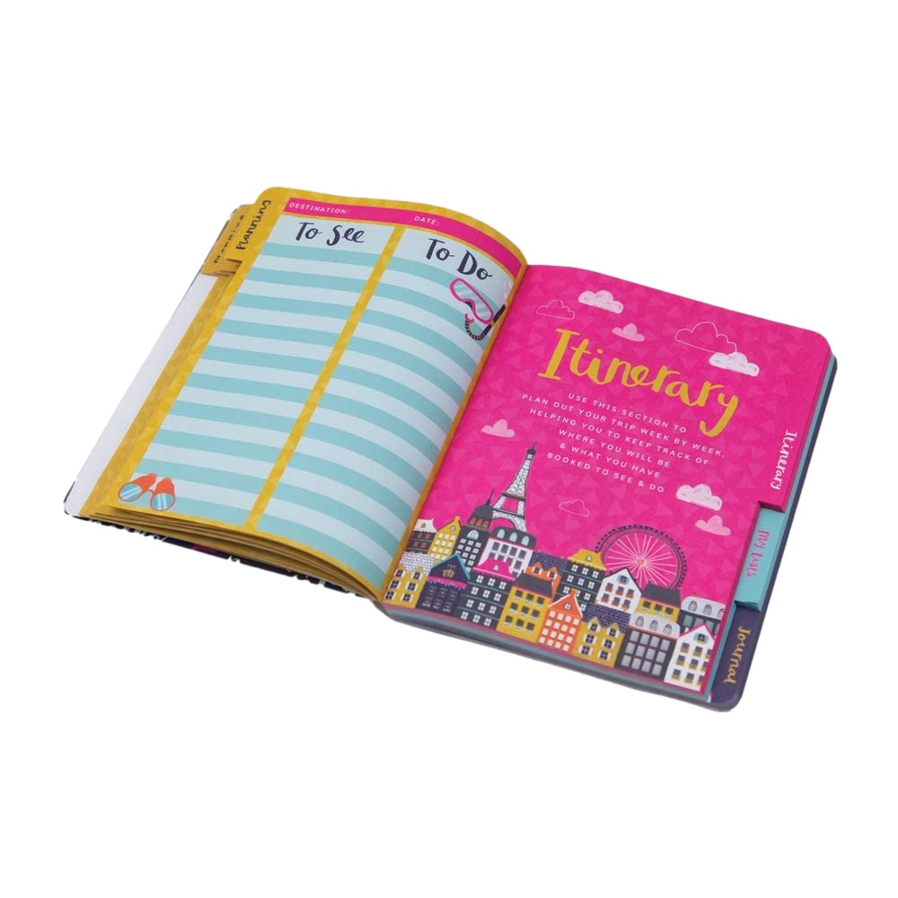 Rachel Ellen Travel Planner & Journal| Gifts from Handpicked