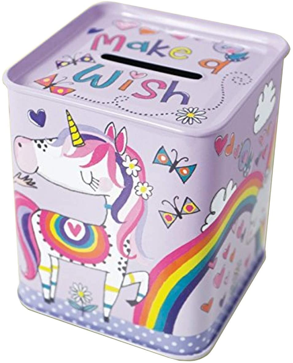 Rachel Ellen Unicorn Make A Wish Little Princess Children's Money Box