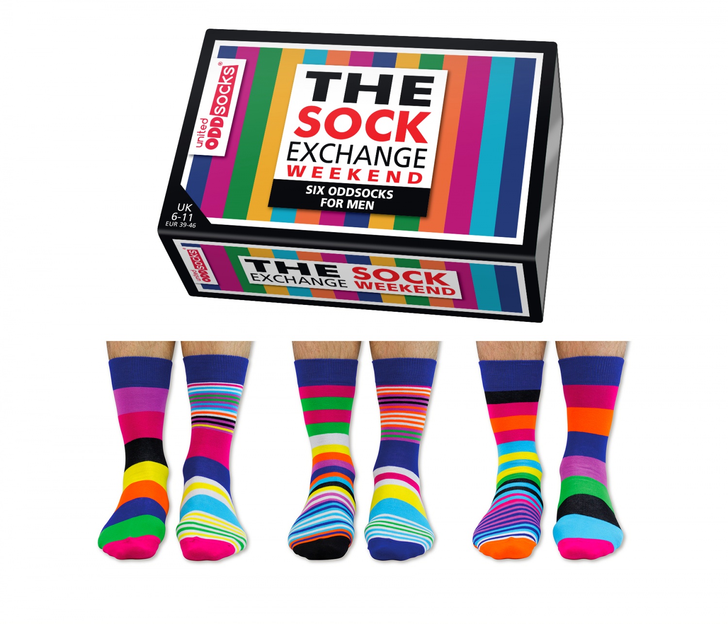 United Oddsocks - The Sock Exchange Mens Novelty Socks
