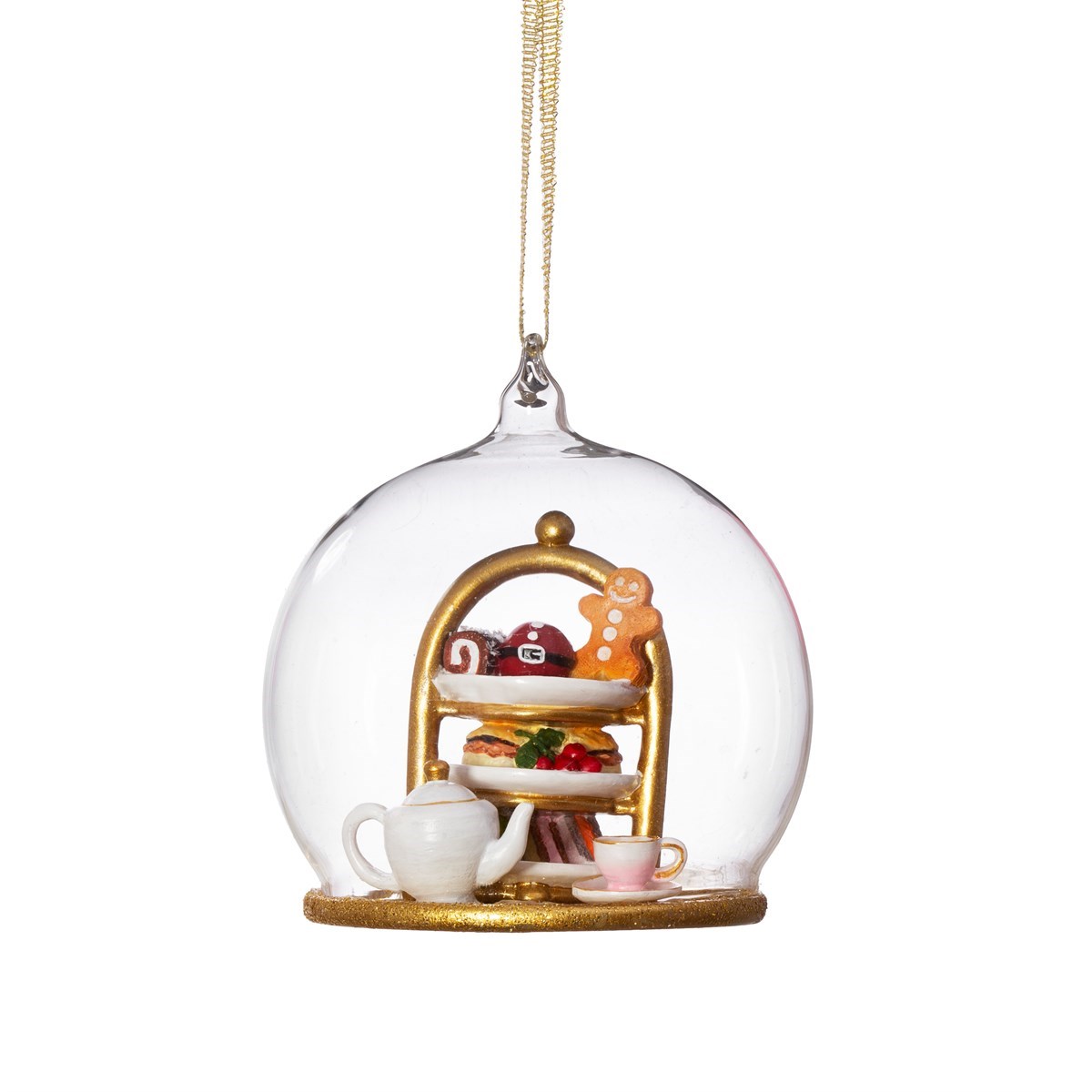 Sass & Belle Novelty Afternoon Tea Christmas Tree Bauble