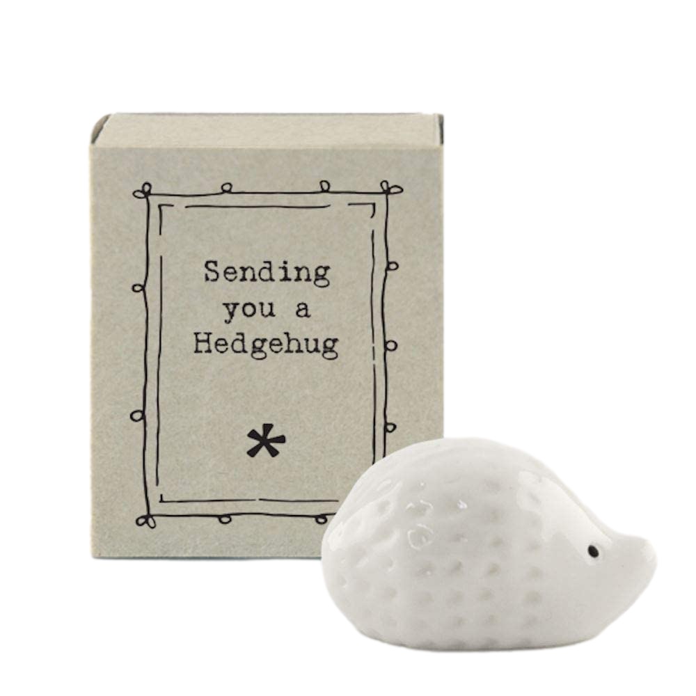 East of India Ceramic Sending You A Hedgehug In Gift Box