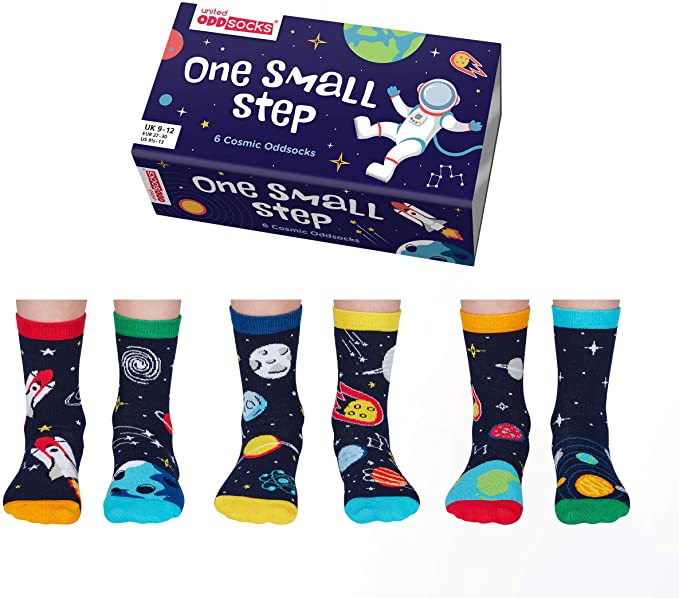 United Oddsocks One Small Step Children's Cosmic Socks