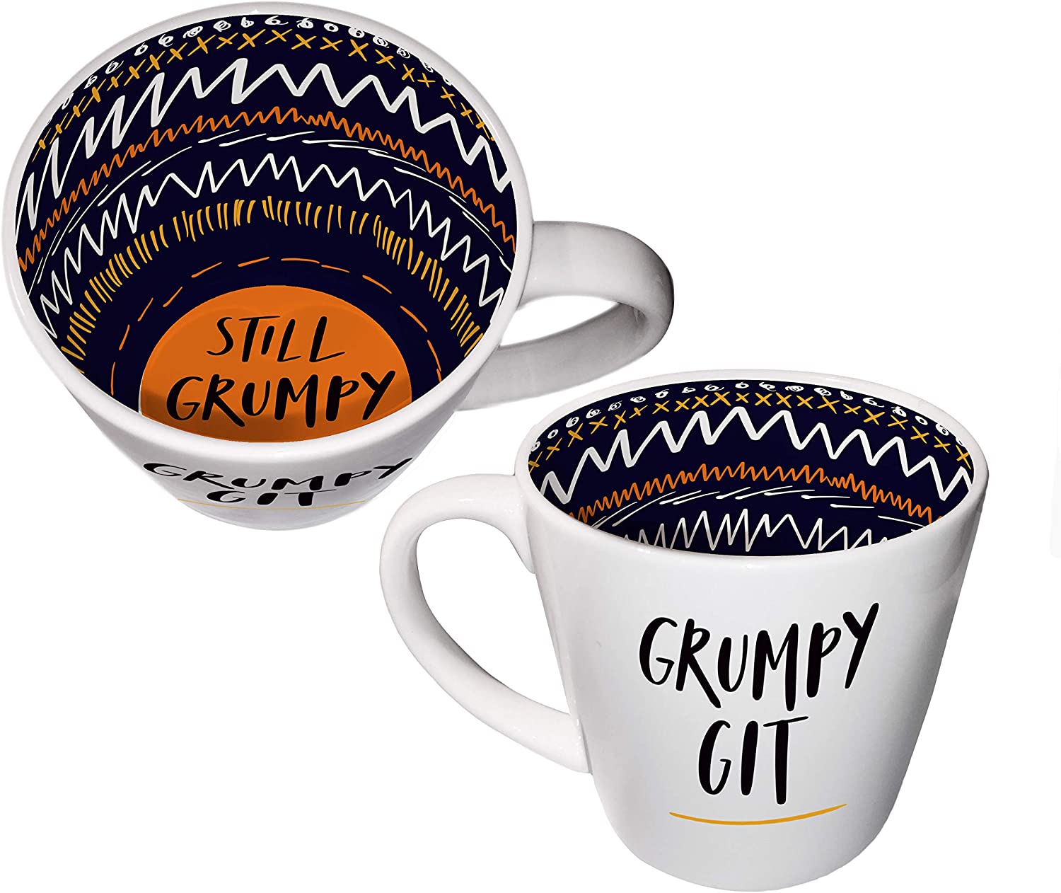 WPL Gifts Grumpy Git Novelty Mug and Gift Box