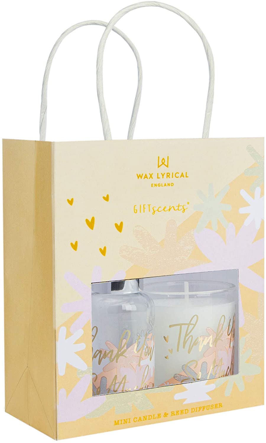 Wax Lyrical Thank You Reed Diffuser & Candle Gift Set