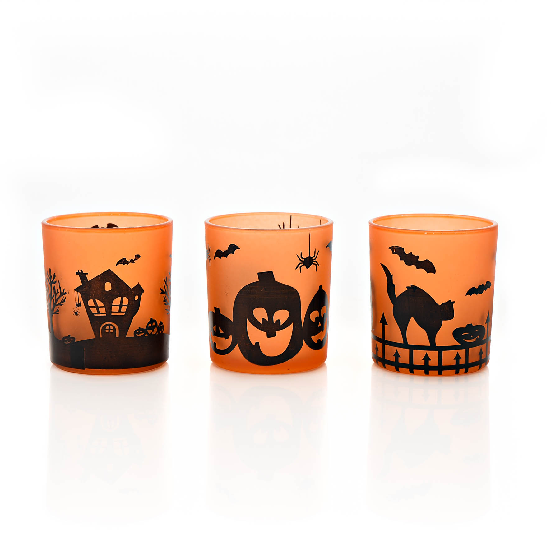 Hocus Pocus Novelties Set of Three Halloween Candle Holders