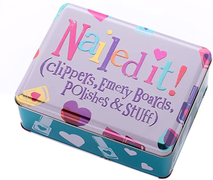 Bright Side Nail Accessories Novelty Storage Tin