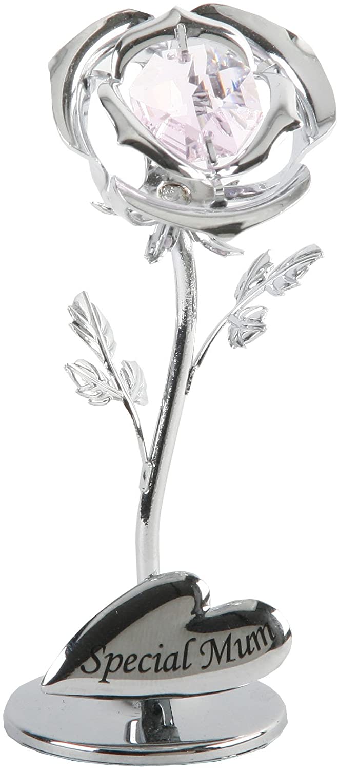 Widdop Special Mum Austrian Crystal Decorative Rose